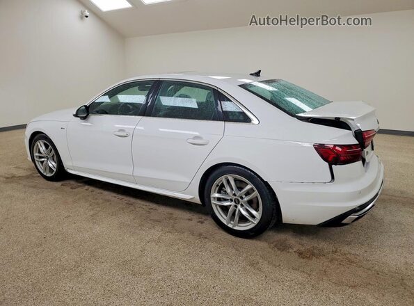 WAUEAAF40RN014528 2024 AUDI A4 White უკანა მარცხენა