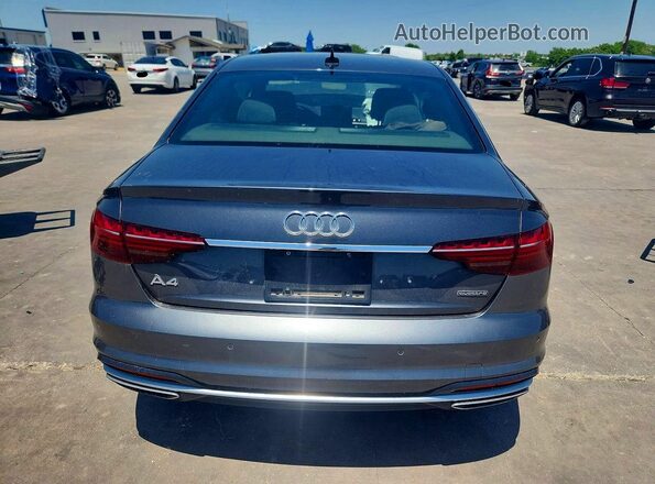 WAUEAAF41PN005883 2023 AUDI A4 Угольный Вид сзади