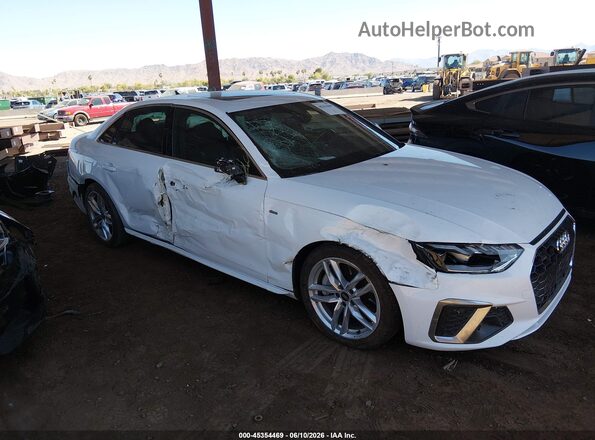 WAUEAAF41RN017390 2024 AUDI A4 White Front view