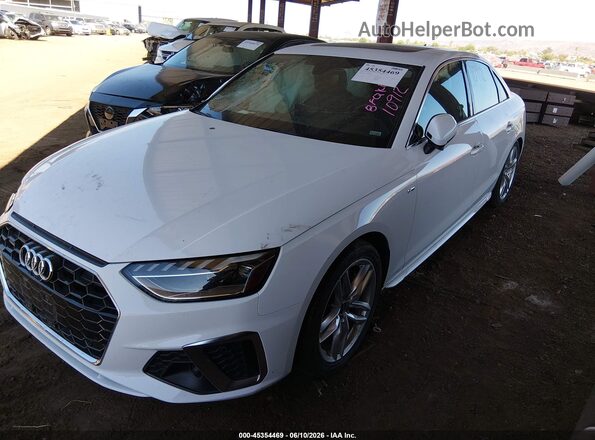 WAUEAAF41RN017390 2024 AUDI A4 White Front left
