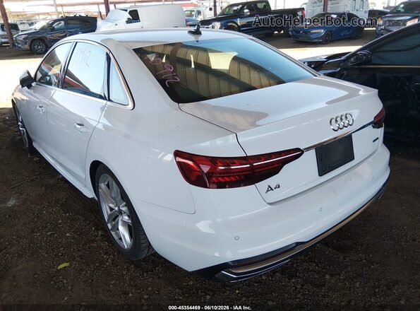 WAUEAAF41RN017390 2024 AUDI A4 White Rear left