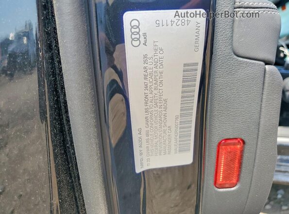 WAUEAAF42RN007760 2024 AUDI A4 Black 
