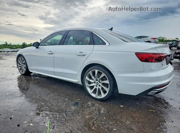 WAUEAAF44MN008207 2021 AUDI A4 White Trasero izquierdo
