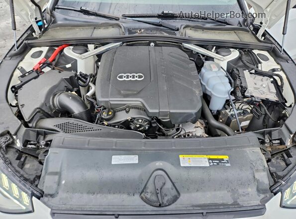 WAUEAAF44MN008207 2021 AUDI A4 White Vista interior trasera