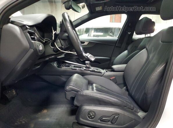 WAUEAAF44NA021029 2022 AUDI A4 Белый Вид салона спереди