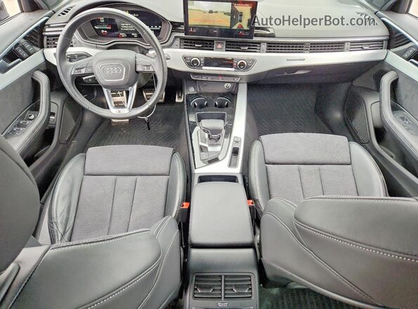 WAUEAAF44PA002922 2023 AUDI A4 Gray Вид панелі приладів