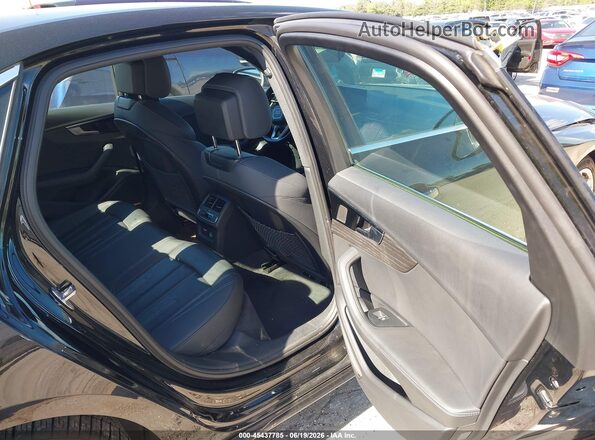 WAUEAAF44PN017106 2023 AUDI A4 Black Widok naklejki z numerem VIN