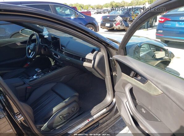 WAUEAAF44PN017106 2023 AUDI A4 Black Widok wnętrza z przodu