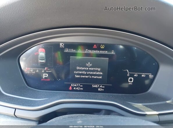 WAUEAAF44PN017106 2023 AUDI A4 Black Widok tylnych siedzeń