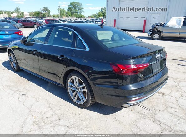 WAUEAAF44PN017106 2023 AUDI A4 Black Tył lewy