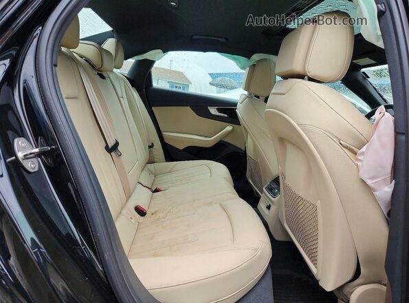 WAUEAAF44RN010305 2024 AUDI A4 Black Vista de los asientos traseros