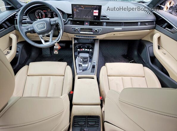 WAUEAAF44RN010305 2024 AUDI A4 Black Vista del salpicadero