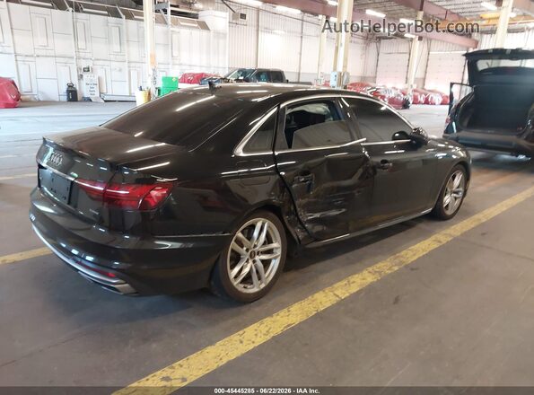 WAUEAAF45NN011831 2022 AUDI A4 Black Rear right