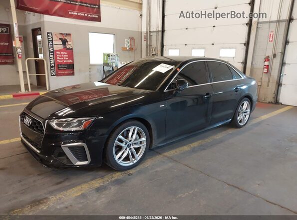 WAUEAAF45NN011831 2022 AUDI A4 Black Front left
