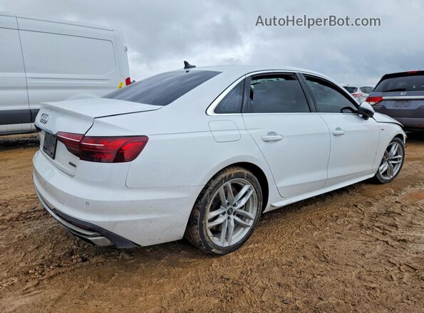 WAUEAAF45RN003735 2024 AUDI A4 White უკანა მარჯვენა
