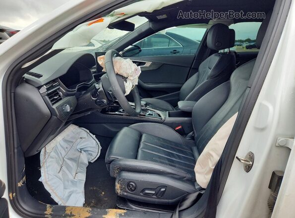 WAUEAAF45RN003735 2024 AUDI A4 White წინა სალონის ხედი