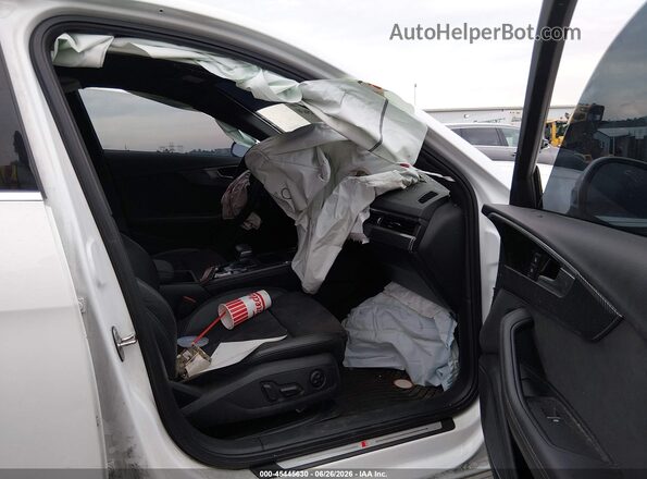 WAUEAAF46PN011100 2023 AUDI A4 White Widok wnętrza z przodu