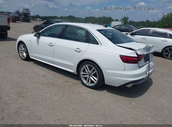 WAUEAAF47NN014956 2022 AUDI A4 White Rear left