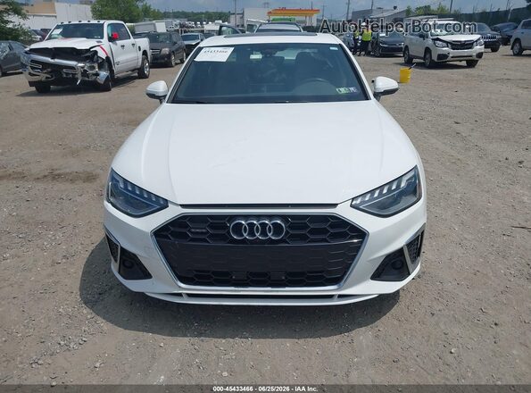 WAUEAAF47NN014956 2022 AUDI A4 White Dashboard view