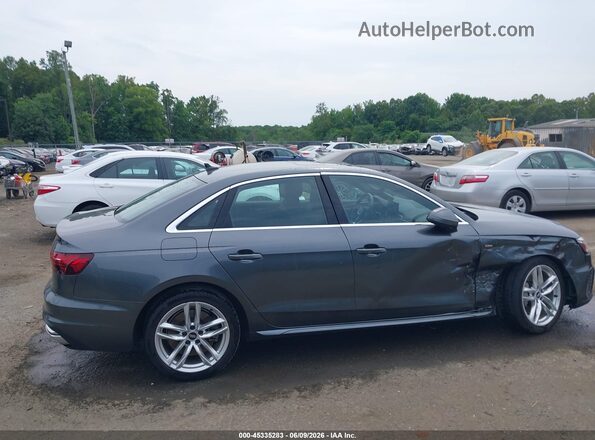 WAUEAAF48MA038902 2021 AUDI A4 Gray უკანა სალონის ხედი