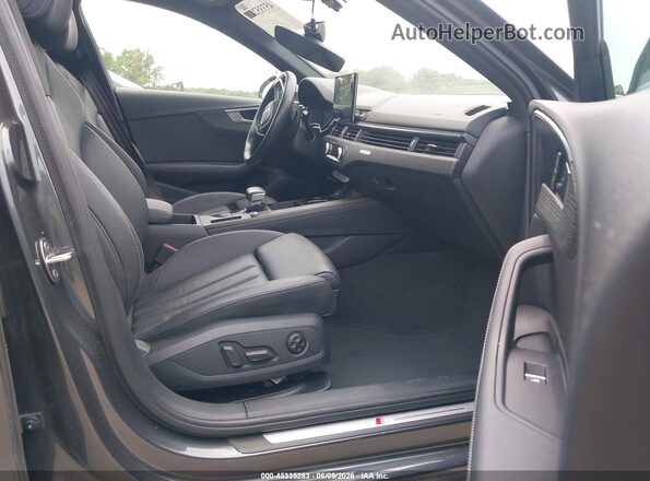 WAUEAAF48MA038902 2021 AUDI A4 Gray წინა სალონის ხედი