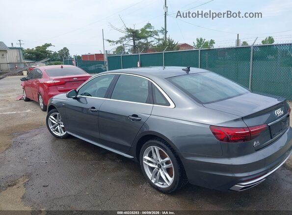 WAUEAAF48MA038902 2021 AUDI A4 Gray უკანა მარცხენა