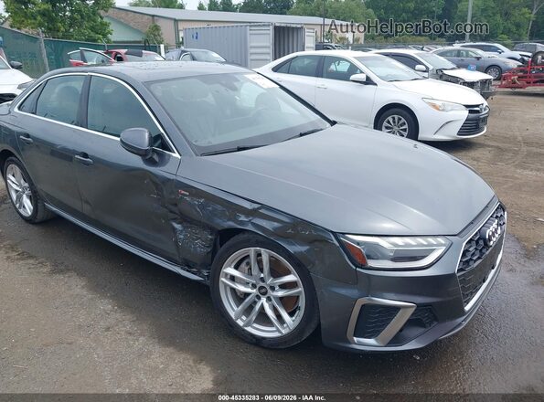 WAUEAAF48MA038902 2021 AUDI A4 Gray წინა ხედი