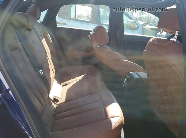WAUEAAF48MN011773 2021 AUDI A4 Blue Вид задніх сидінь