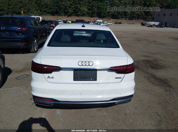WAUEAAF48PN016315 2023 AUDI A4 White 