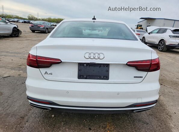 WAUEAAF48PN016802 2023 AUDI A4 White Rear view