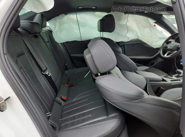 WAUEAAF48PN016802 2023 AUDI A4 White Rear seats view