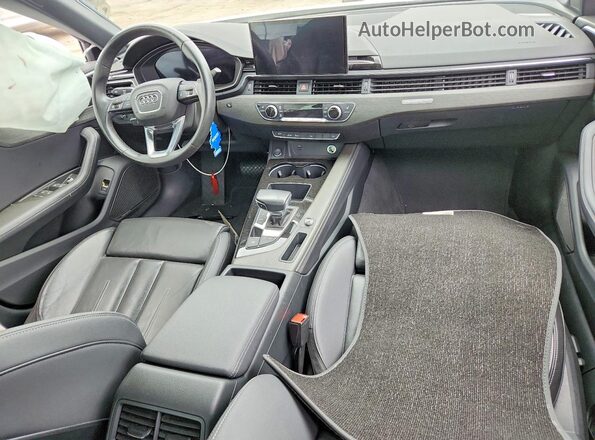 WAUEAAF48PN016802 2023 AUDI A4 White Dashboard view