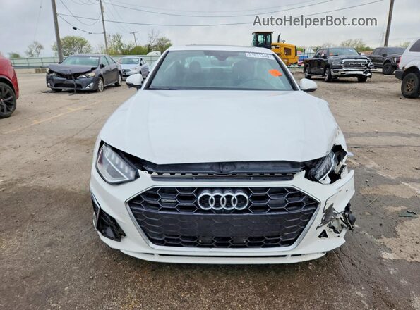 WAUEAAF48PN016802 2023 AUDI A4 White Front view