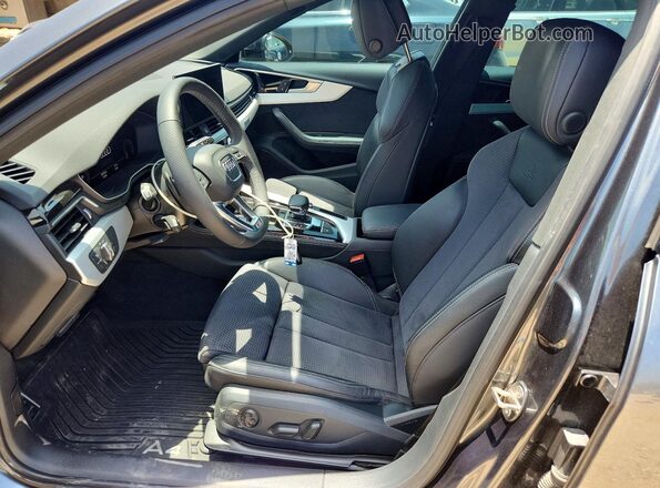 WAUEAAF49PA026925 2023 AUDI A4 Gray Front interior view