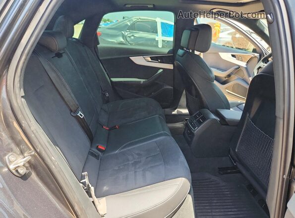 WAUEAAF49PA026925 2023 AUDI A4 Gray Rear seats view