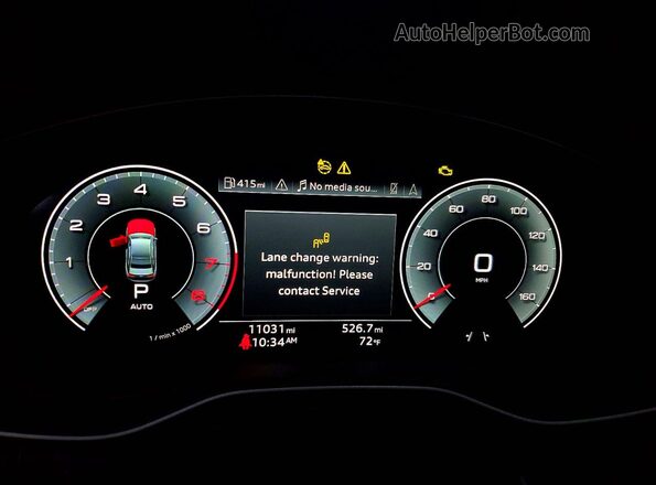 WAUEAAF49RN008078 2024 AUDI A4 Black Սարքավորումների վահանակի տեսք