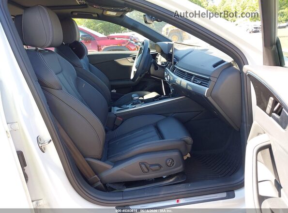 WAUEAAF4XPA008286 2023 AUDI OTHER White Widok wnętrza z przodu