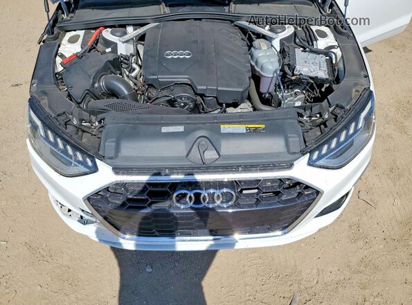 WAUEAAF4XPN011746 2023 AUDI A4 White Widok wnętrza z tyłu