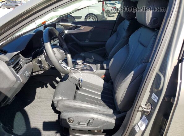 WAUEABF43PA010824 2023 AUDI A4 Gray Front interior view