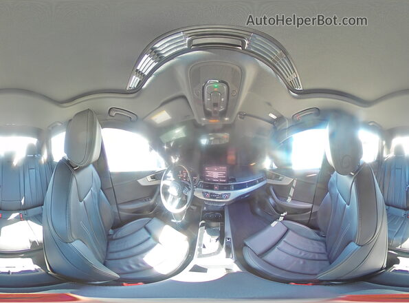 WAUEABF43PA010824 2023 AUDI A4 Gray VIN sticker view