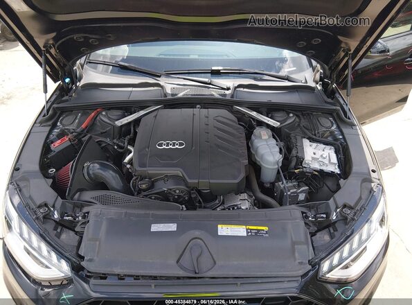 WAUEABF47RN001622 2024 AUDI A4 Black Widok z tyłu