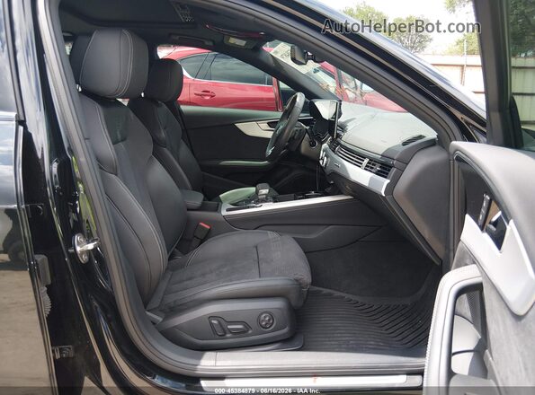 WAUEABF47RN001622 2024 AUDI A4 Black Widok wnętrza z przodu