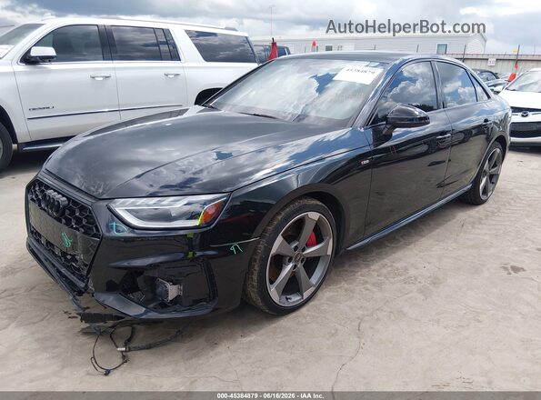 WAUEABF47RN001622 2024 AUDI A4 Black Przód lewy