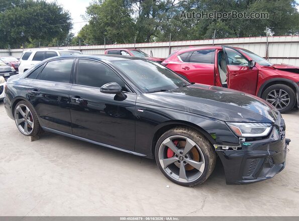WAUEABF47RN001622 2024 AUDI A4 Black Widok wnętrza 360 stopni