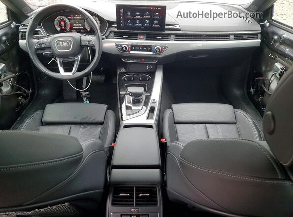 WAUEACF57PA052458 2023 AUDI A5 Gray Vista del salpicadero