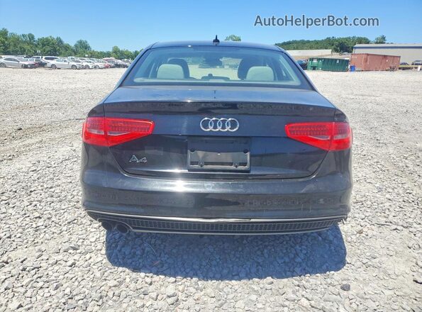 WAUEFAFL2GN000698 2016 AUDI A4 Black Հետևի տեսք
