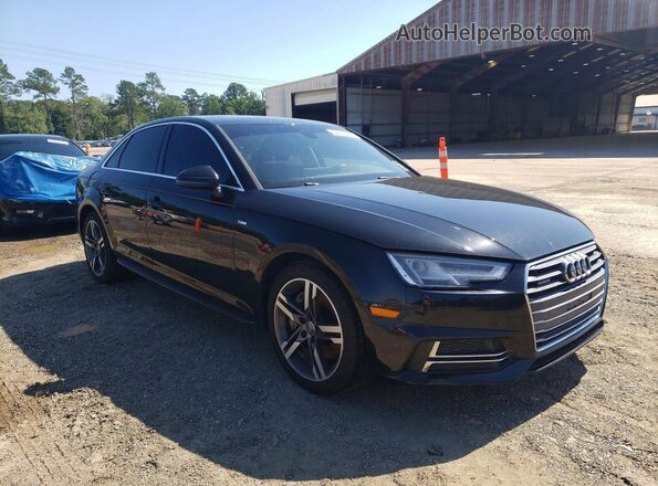 WAUENAF40HN013141 2017 AUDI A4 Black წინა მარჯვენა