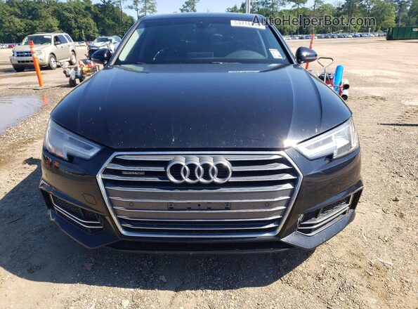 WAUENAF40HN013141 2017 AUDI A4 Black წინა ხედი