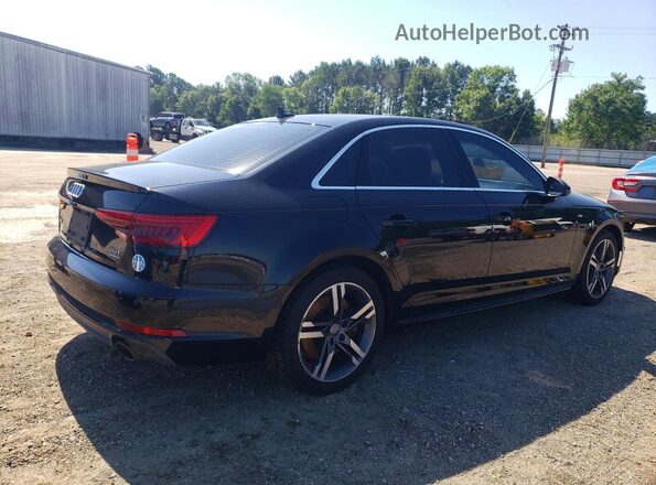 WAUENAF40HN013141 2017 AUDI A4 Black უკანა მარჯვენა