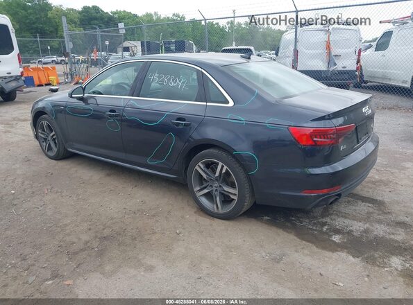 WAUENAF40HN025256 2017 AUDI A4 Black Задня ліва чверть